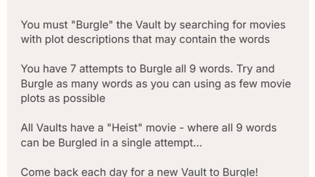 The Daily Burgle Screenshot