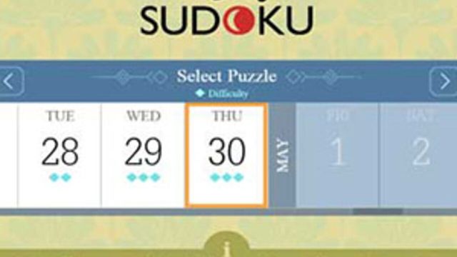 The Daily Sudoku Screenshot