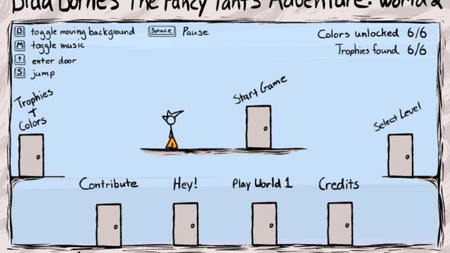 The Fancy Pants Adventures: World 2 Screenshot