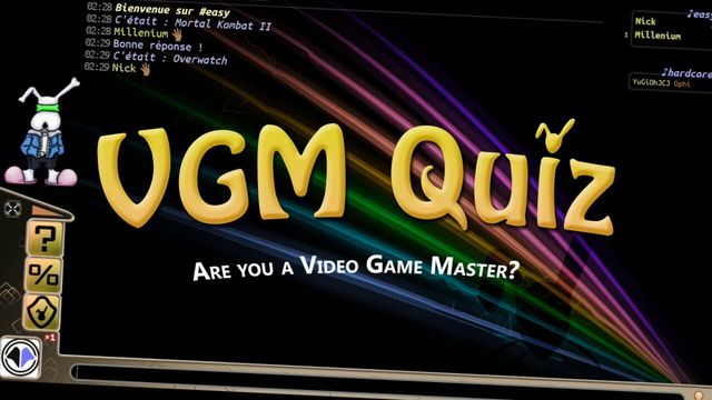 VGM Quiz Screenshot