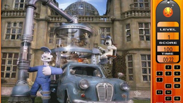 Wallace and Gromit: Find the Numbers Screenshot