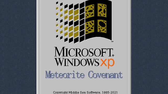 Windows XP Meteorite Covenant Screenshot