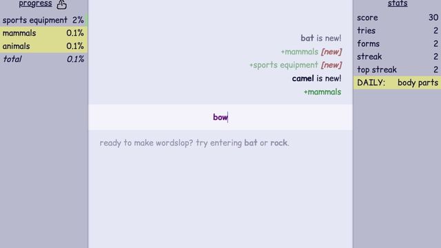 Wordslop Screenshot