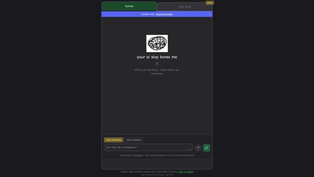 Your AI Slop Bores Me Screenshot