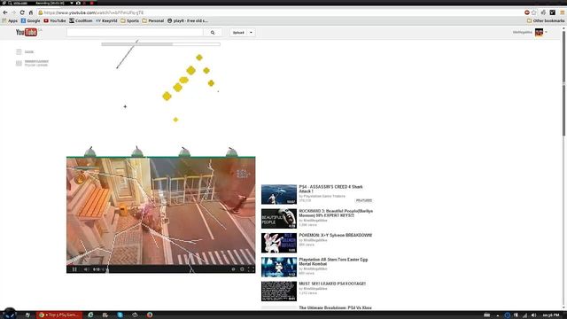YouTube: Missile Command Screenshot