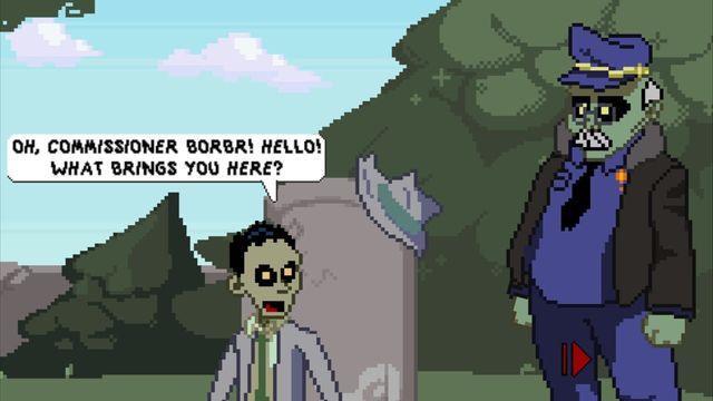 Zombie Society Dead Detective: Brain Drain Screenshot