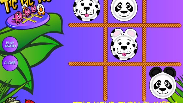 ZooPals Tic-Tac-Toe Screenshot